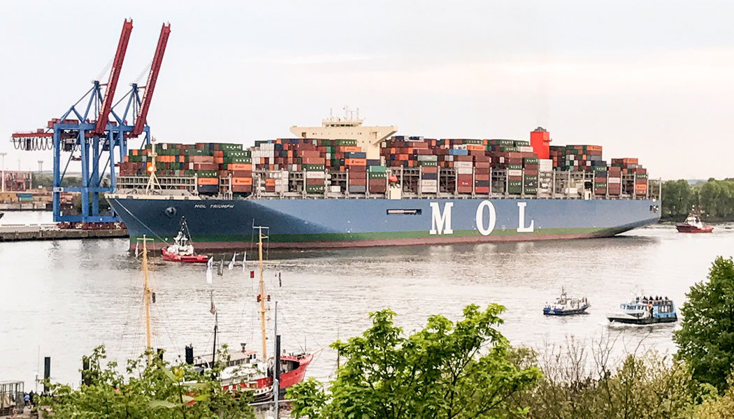 Das größte Containerschiff der Welt