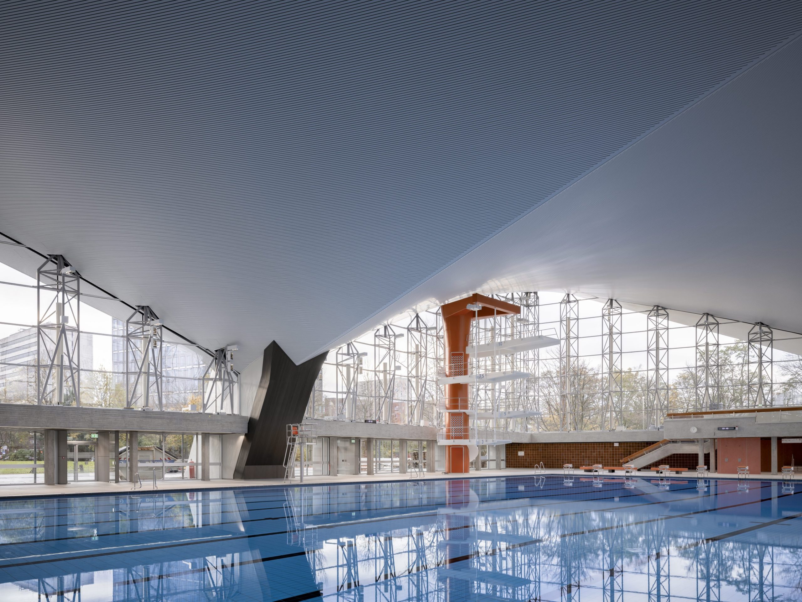 Sanierung und Erweiterung Alsterschwimmhalle, Hamburg