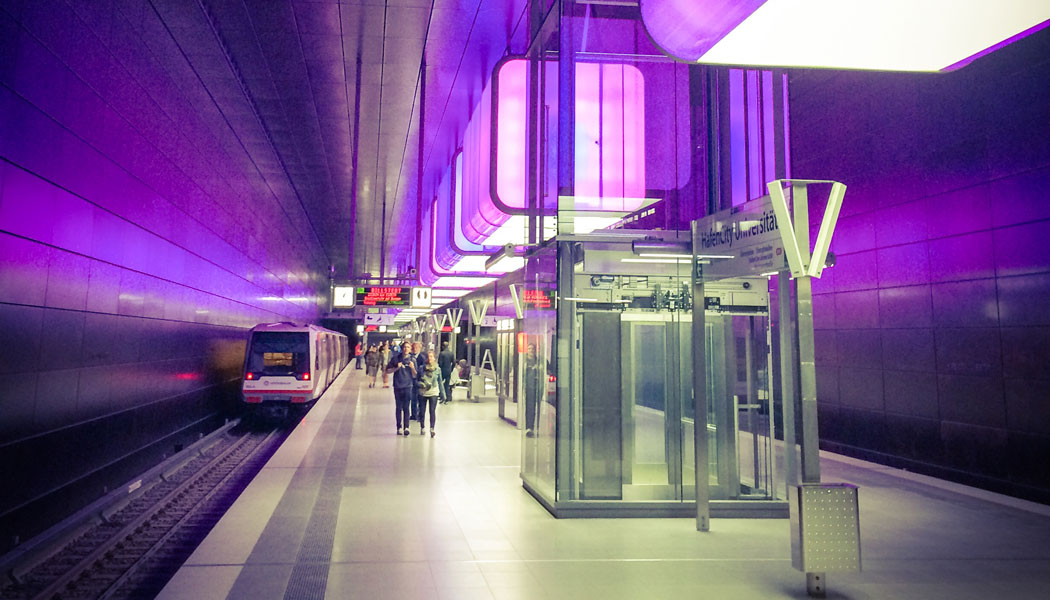 architectural-guided-tours-hamburg-hafencity-subway-HCU, Germany's smartest city for mobility